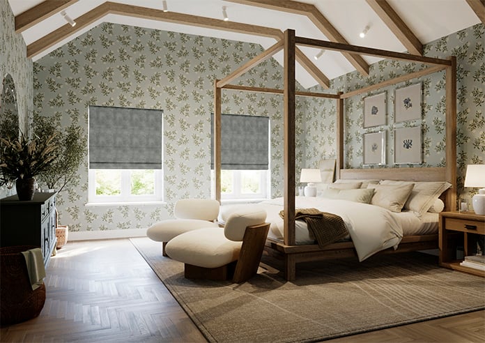 Rya, Linen - Roman Blind - Image 7